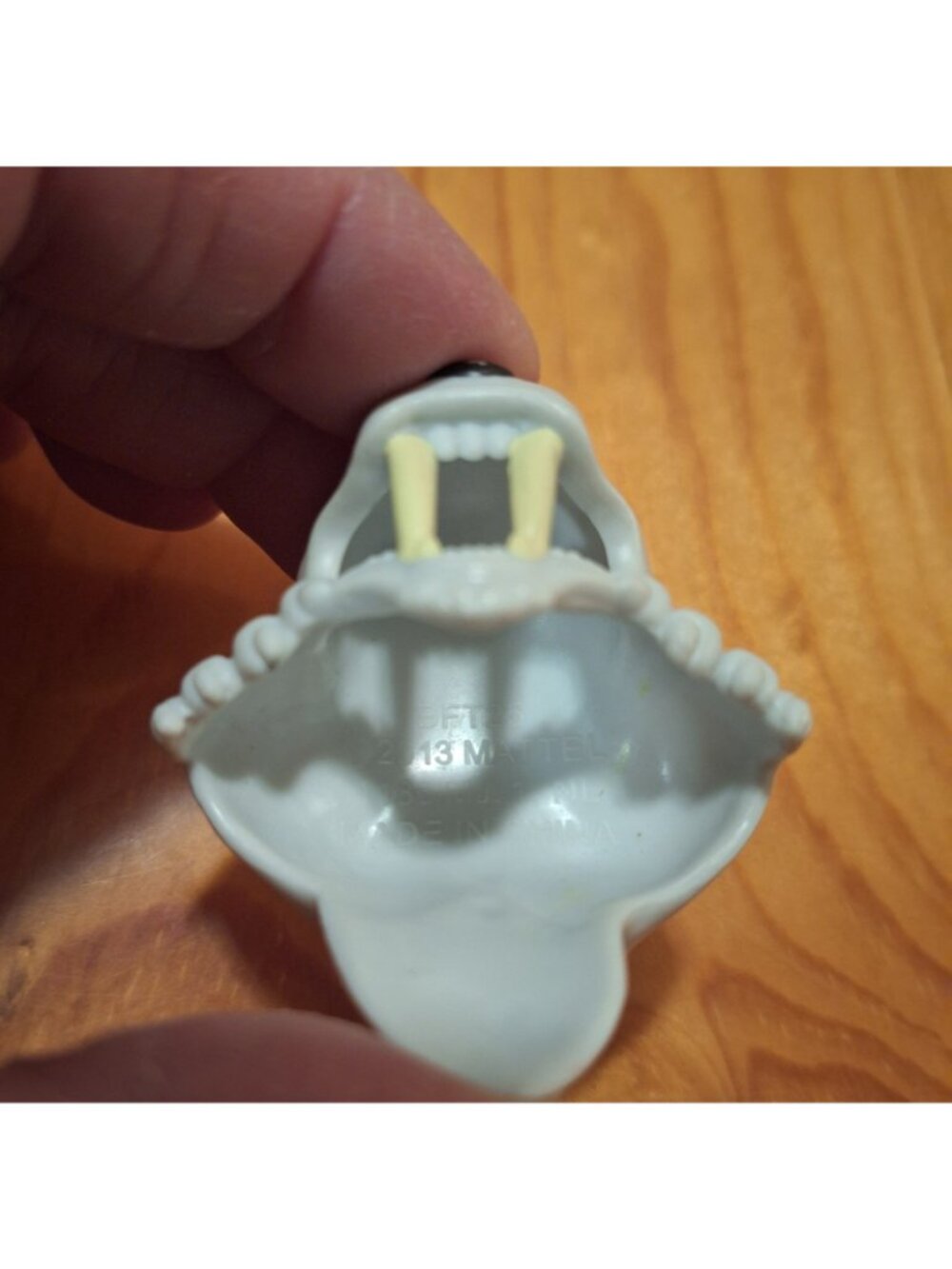 Imaginext Sabertooth Headdress Mask 2014 Mattel  White - Picture 10 of 12